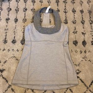 Lululemon racer back top with built in bra